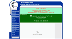 Desktop Screenshot of cpgenerator.com